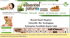 Desktop Screenshot of essentielnature.com